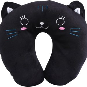 Mumusuki Almohada de cuello con reposacabezas de dibujos animados, almohada de viaje con forma de animales durmiendo, cojín de descanso para cuello, Mumusuki Almohada de cuello con reposacabezas de dibujos animados, almohada de viaje con forma de animales durmiendo, cojín de descanso para cuello,