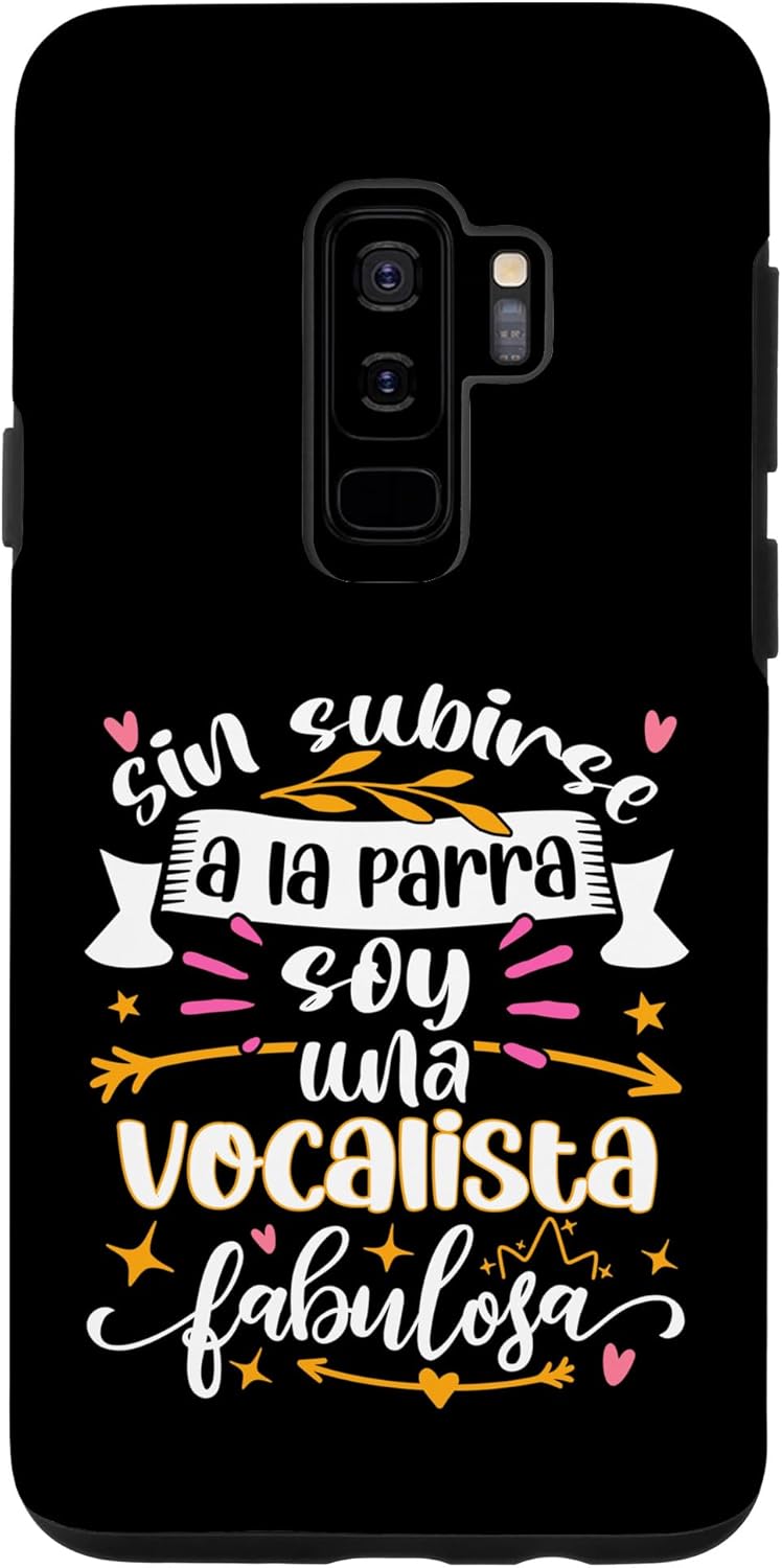 Galaxy S9+ Una Vocalista Fabulosa Divertido Mujer Cantante Música Case