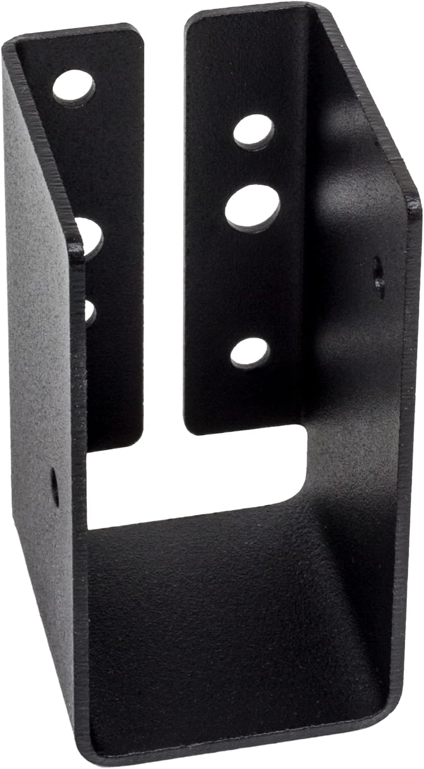 Simpson Strong-Tie Outdoor Accents ZMAX – Colgador de vigas de luz negra para 2×4 (paquete de 12)