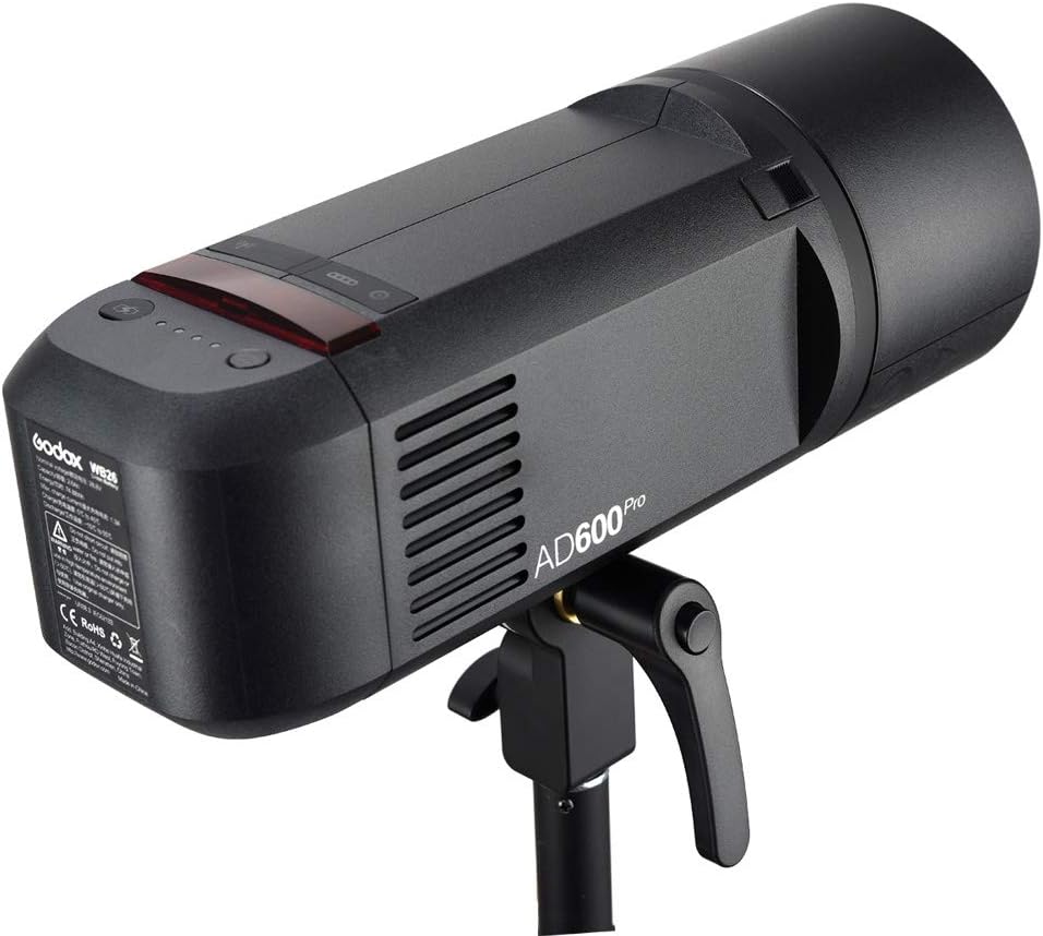 Godox Flash para exteriores Monoligh AD600Pro 600Ws t TTL 2.4G 18000s sincronización de alta velocidad, batería de 2600 mAh 360 flashes de potencia