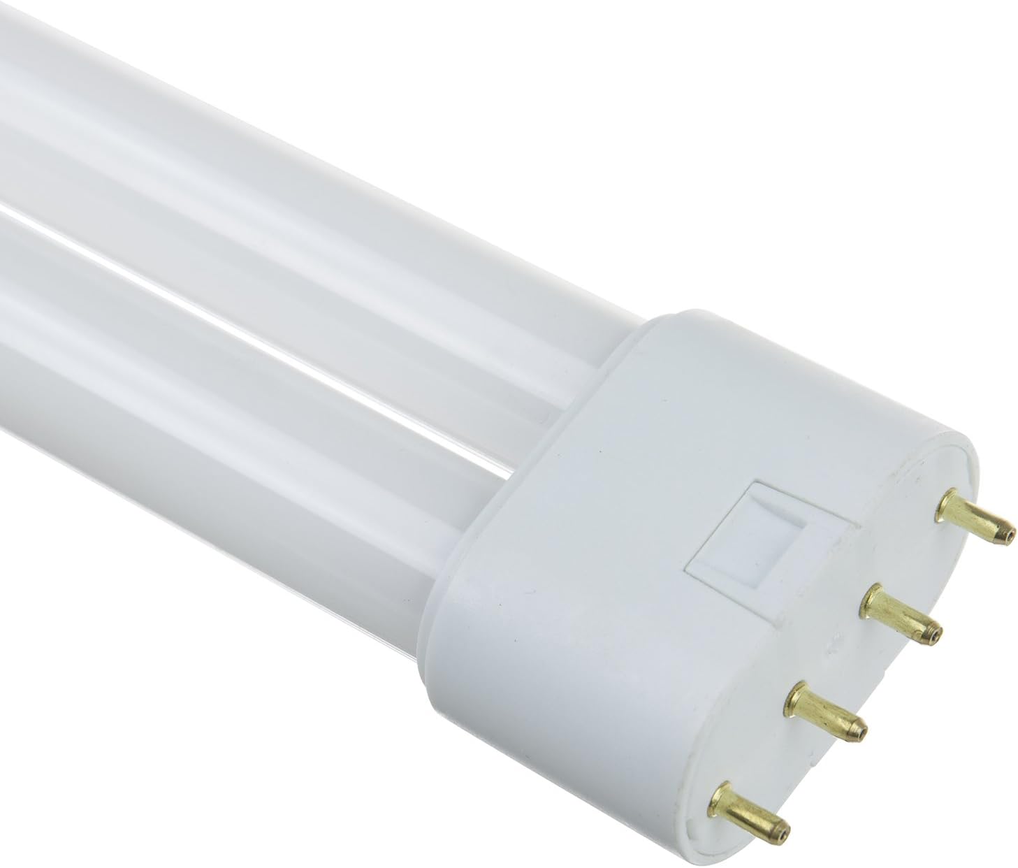 Sunlite FT40DL830RS10PK – Bombillas fluorescentes compactas de 40 W de tubo doble, luz blanca cálida de 3000 K, base 2G11, paquete de 10