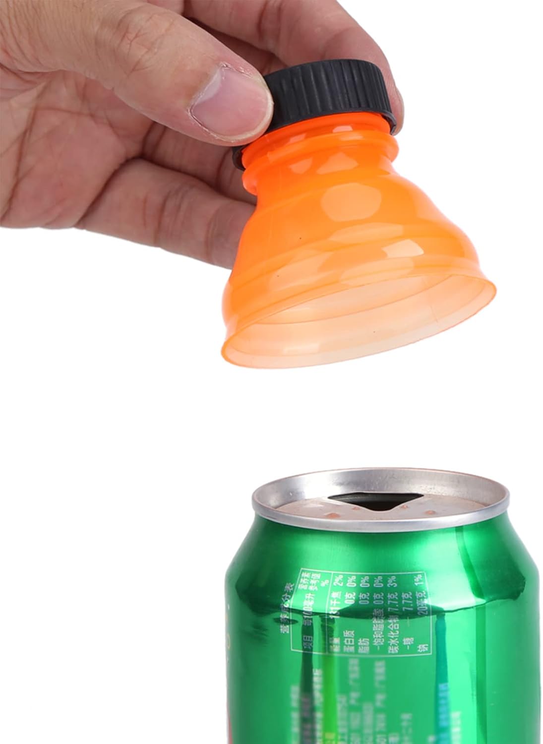 6 tapas reutilizables para botellas de latas a presión para tapa, reutilizables, para picnic, playa, reunión familiar, fiesta, se puede utilizar