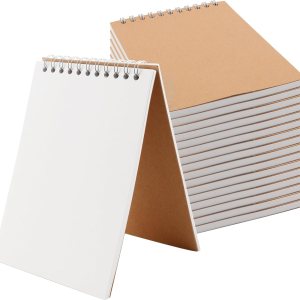 ZEONHEI Paquete de 30 blocs de bocetos A6, cuadernos de bocetos encuadernados en espiral superior, 60 hojas120 páginas, blocs de dibujo de páginas ZEONHEI Paquete de 30 blocs de bocetos A6, cuadernos de bocetos encuadernados en espiral superior, 60 hojas120 páginas, blocs de dibujo de páginas