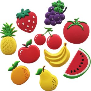 Set of 10 Colorful Fruit Fridge Magnets – Vibrant Refrigerator Magnets for Home Decor and Organization (Fruit Fridge Magnets) Set of 10 Colorful Fruit Fridge Magnets – Vibrant Refrigerator Magnets for Home Decor and Organization (Fruit Fridge Magnets)