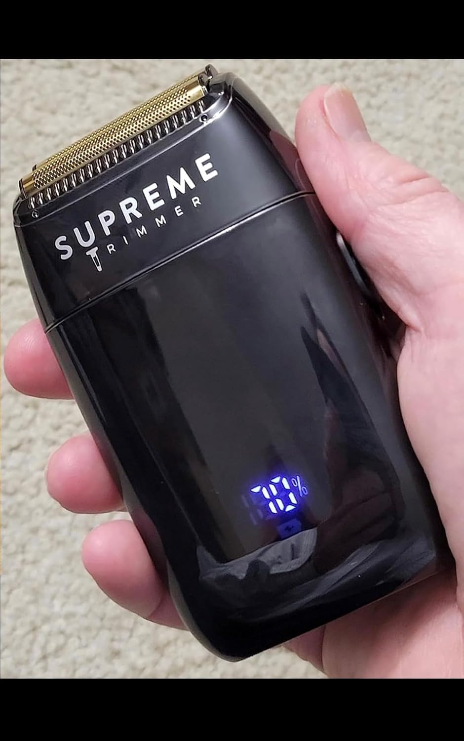 Supreme Trimmer Kit de corte de pelo de peluquero  Recortadora de pelo y afeitadora de lámina profesional para hombres  DLC T-Shaper ST5215 Acid