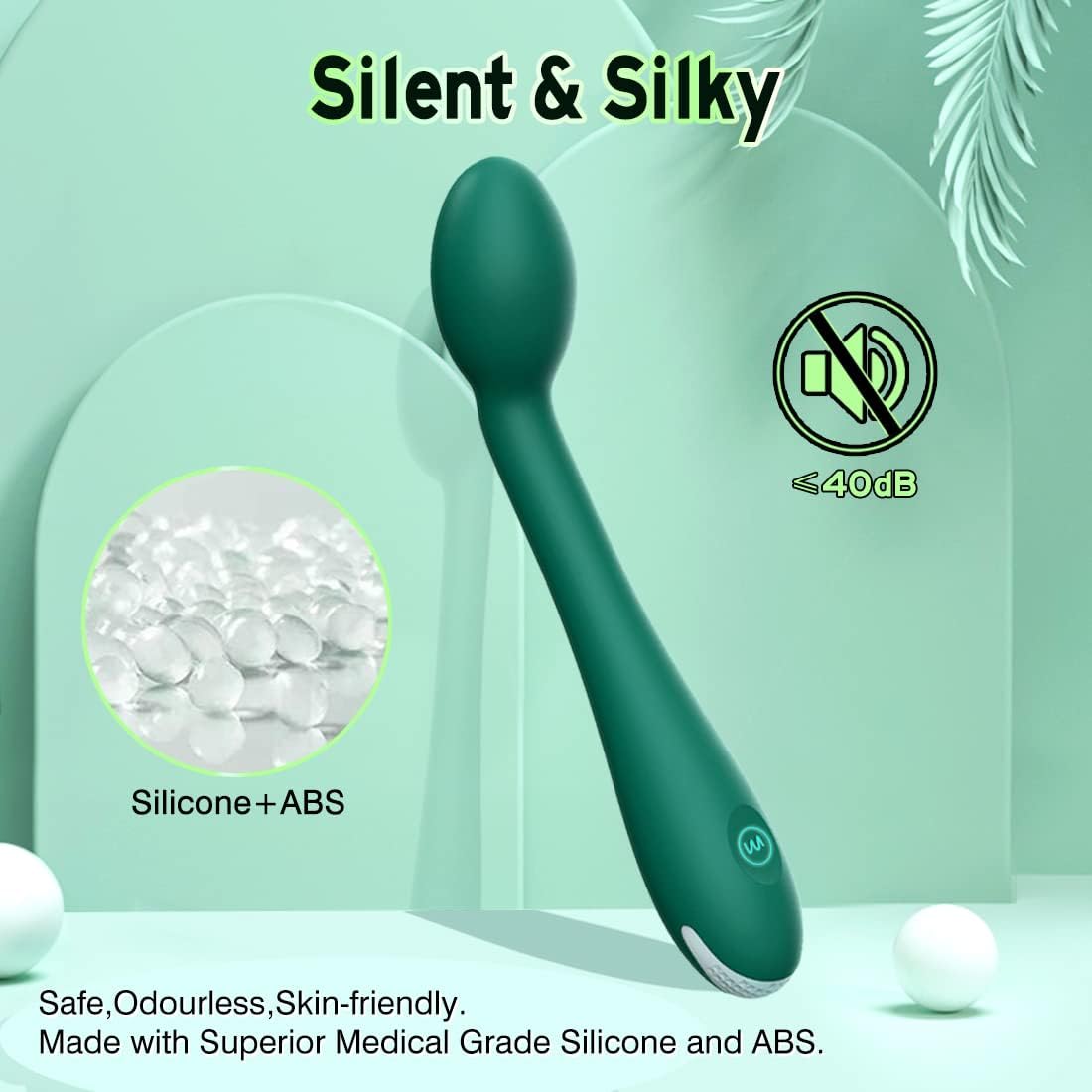 Vibrador de punto G, juguetes sexuales para adultos, estimulador anal de tetas del clítoris, consolador con 12 potentes modos de vibración,