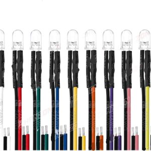 10 PCS 12V 5mm LED Diode Kit Warm White Red Green Blue Yellow Orange UV Purple Pink Prewired 5 9 12 V Light Emitting Indicator RC Lamp (Color 10 PCS 12V 5mm LED Diode Kit Warm White Red Green Blue Yellow Orange UV Purple Pink Prewired 5 9 12 V Light Emitting Indicator RC Lamp (Color