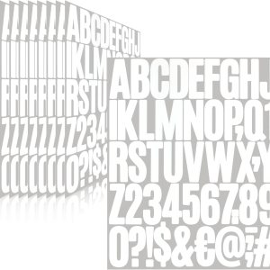 500 piezas de 10 hojas de calcomanías de letras, vinilo autoadhesivo, impermeables, para buzones, calcomanías de números del alfabeto para buzón, 500 piezas de 10 hojas de calcomanías de letras, vinilo autoadhesivo, impermeables, para buzones, calcomanías de números del alfabeto para buzón,