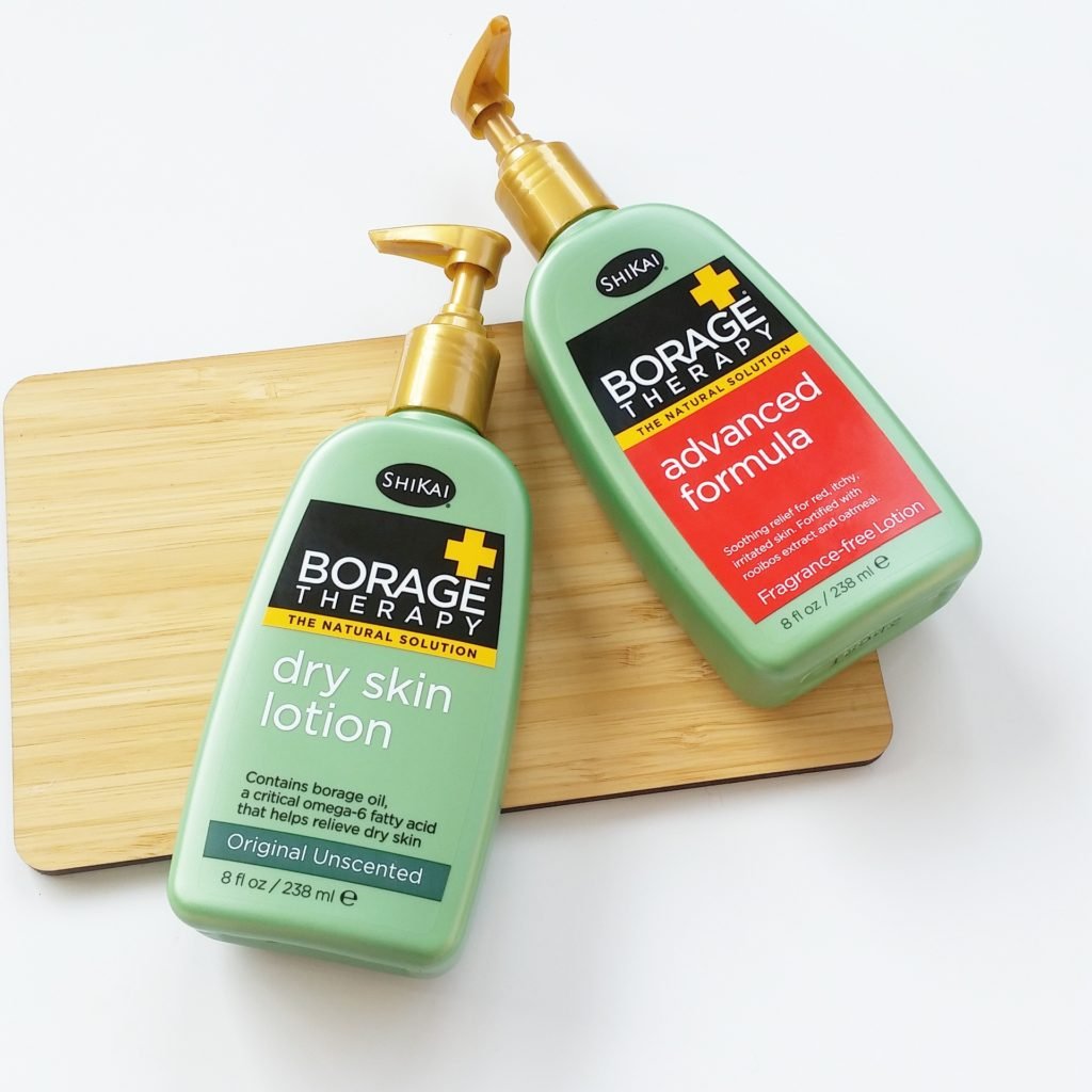 Loción para piel seca Shikai Borage Natural Therapy, 8 onzas