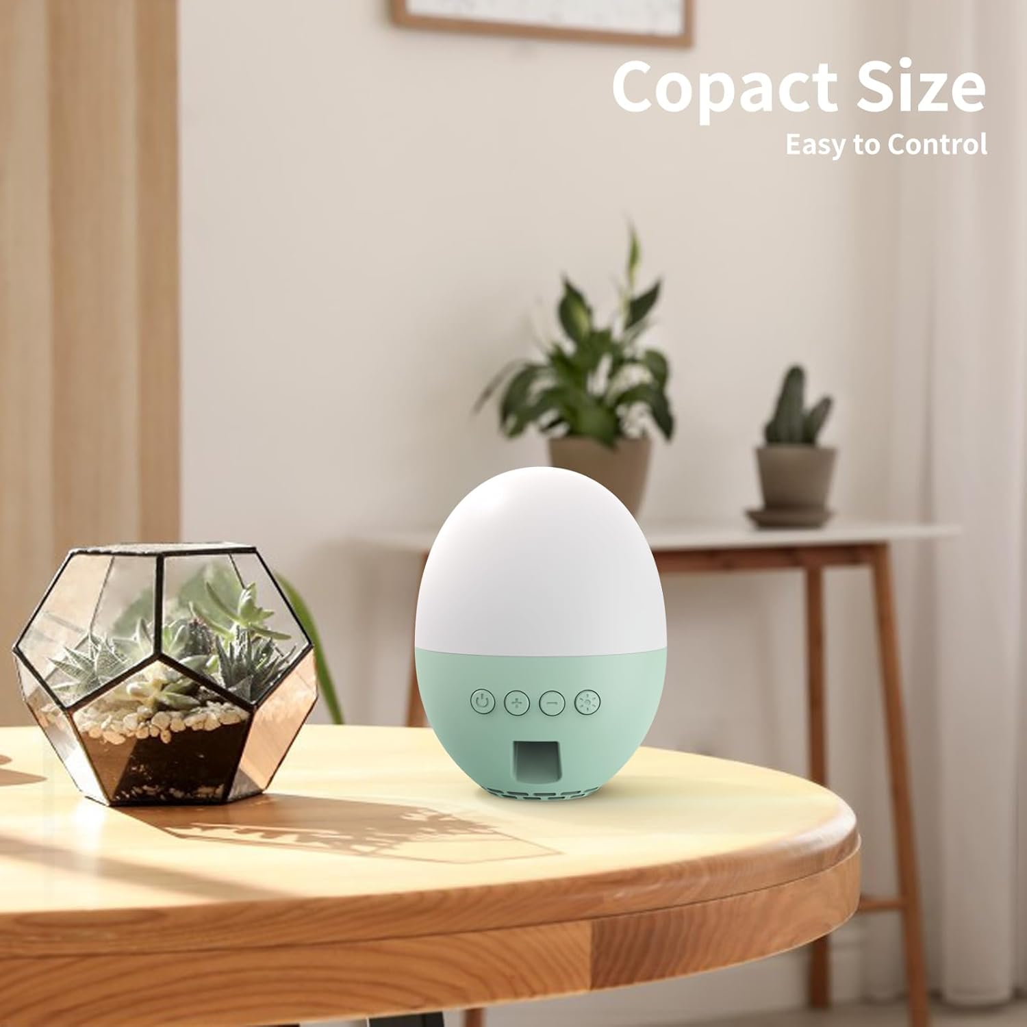 Máquina de sonido inalámbrica, máquina de ruido blanco bebé, máquina portátil de ruido blanco con luz nocturna de 5 colores, 13 sonidos relajantes y