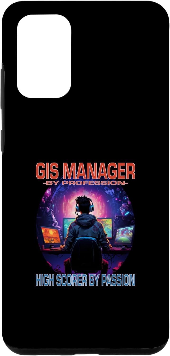 Galaxy S20+ GIS Manager Funny Gamer – Fun Pun Gaming Case