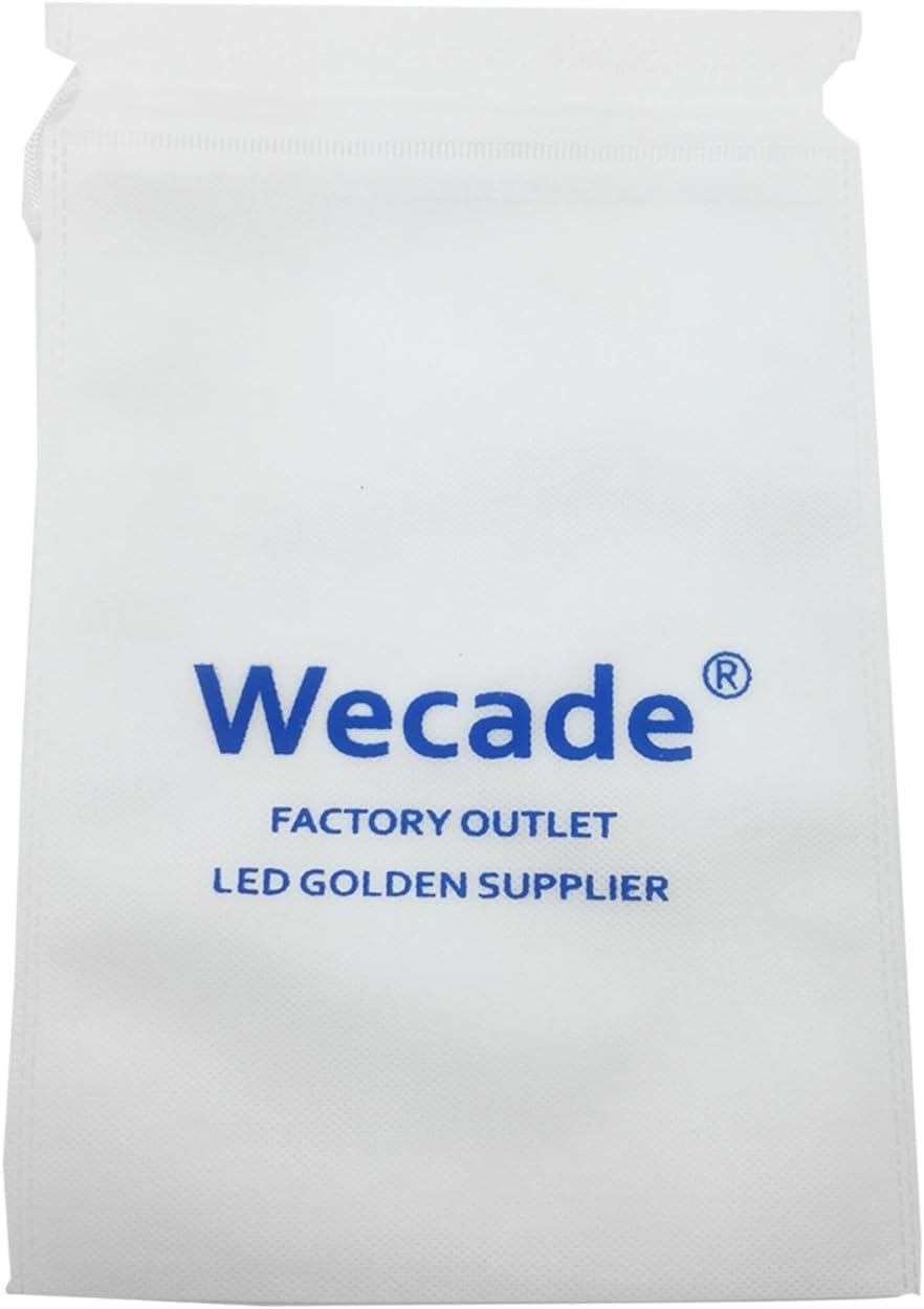 Wecade Luz de advertencia de peligro de emergencia con 240 luces LED brillantes para techo de coche, luz estroboscópica (verde)