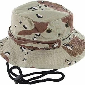 Gorro militar 100 % algodón, sombrero de pesca, safari, verano con tira para hombre (más de 15 colores), S M, Desert Camo Gorro militar 100 % algodón, sombrero de pesca, safari, verano con tira para hombre (más de 15 colores), S M, Desert Camo