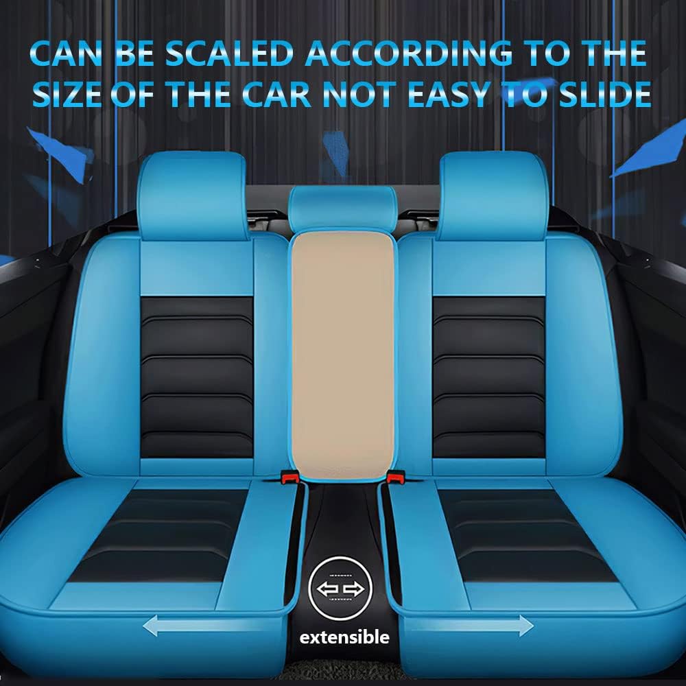 Funda de asiento de auto de 7 asientos para Jeep Grand Wagoneer 2022-2023, funda de asiento duradera, resistente al desgaste, impermeable,