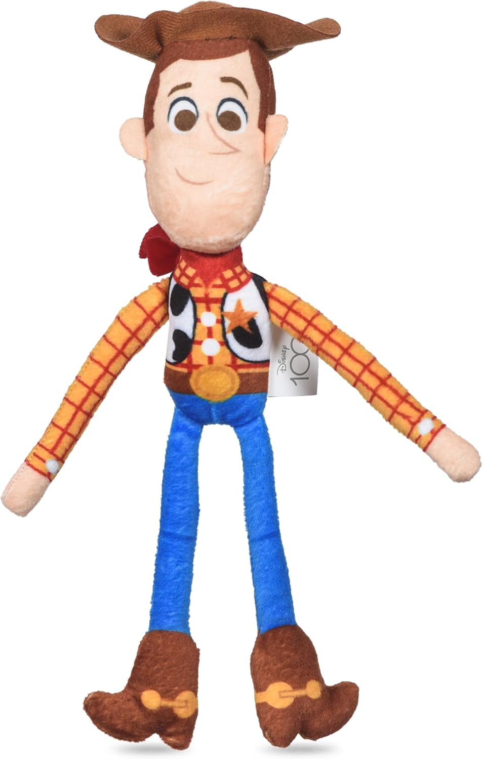 Pixar’s Woody Cat Kicker Toy con hierba gatera, 9 pulgadas  Juguetes para gatos de Disney Pixar  Divertido juguete de peluche estilo gato con hierba