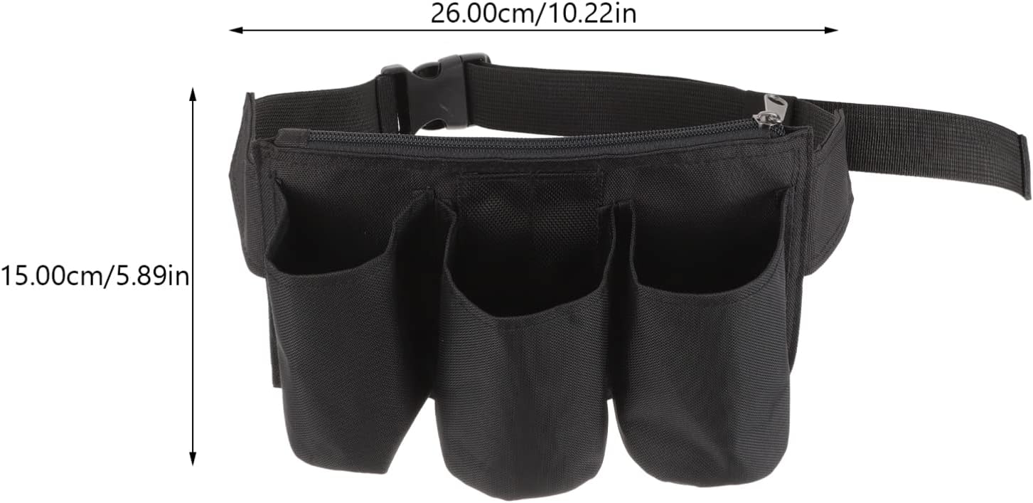 Zerodeko Cinturón de herramientas para mujer, bolsa de herramientas de jardinería para mujer, bolsa de herramientas de cintura ajustable, delantal