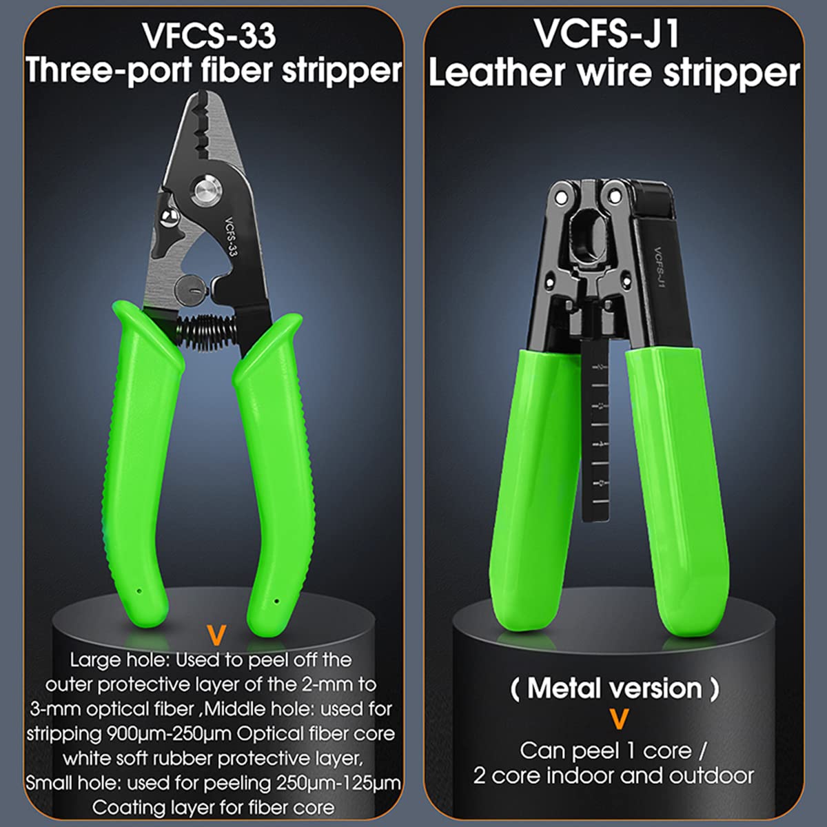 YICIZOL – Localizador visual de fallas de 18.6 mi, medidor de potencia de fibra óptica con FC, conector SC, cuchilla de fibra óptica y adaptador