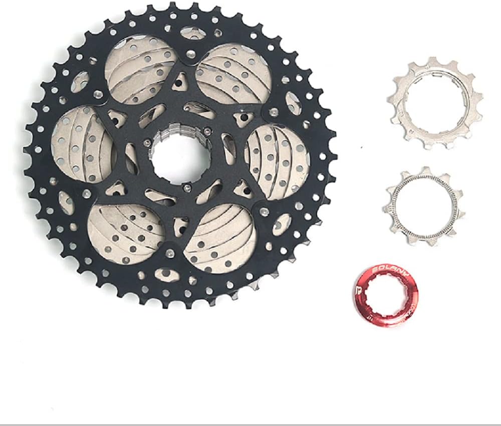 BOLANY Casete de 8910 velocidades 11-25T32T36T40T42T46T50T apto para bicicleta MTB, bicicleta de carretera, rueda libre ligera, compatible con