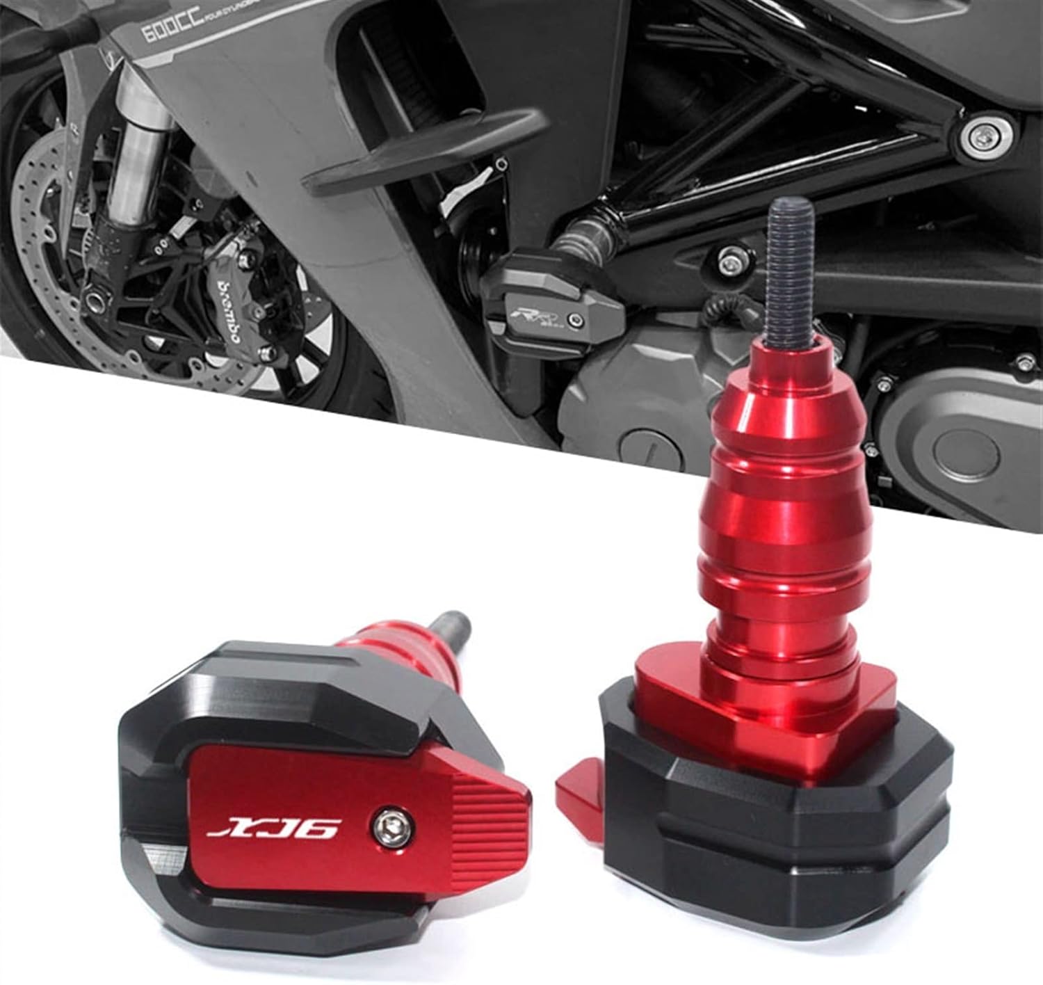 for YAMAHA XJ6 Diversion xj6 Motorcycle Falling Protection Frame Slider Fairing Guard Anti Crash Pad Protector (Color  Black, Size  XJ6)