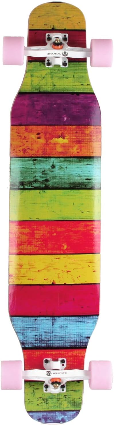 Longboard – Tablas largas de 42 pulgadas para adultosadolescentesniñasprincipiantes  Pro Freestyle Dancing Longboards Skateboard con T-Tool