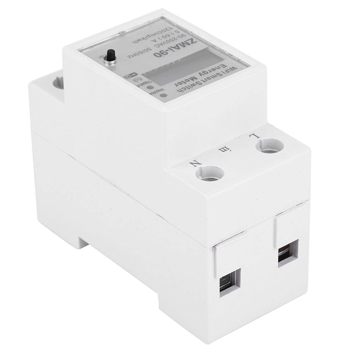Probadores de voltaje, Medidor de Energía ZMAi-90, Probador de circuito electrónico de alambre KWh Control remoto LCD Interruptor de medición