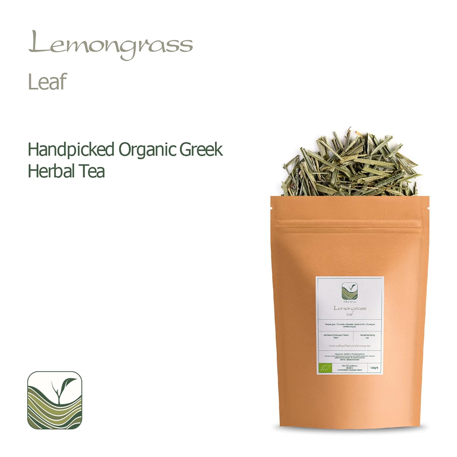 Hierba de limón Té de hierbas orgánico – Dulzura de limón – Citronela de Asia – Citronela – Té de hierba de limón Lemingrass Té seco de hierba de
