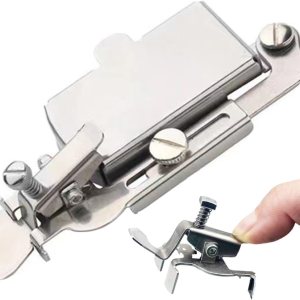 Guía de costura magnética multifunción, prensatelas para máquina de coser, pie de máquina de coser a presión, guía de hemmer, guía de dobladillo Guía de costura magnética multifunción, prensatelas para máquina de coser, pie de máquina de coser a presión, guía de hemmer, guía de dobladillo