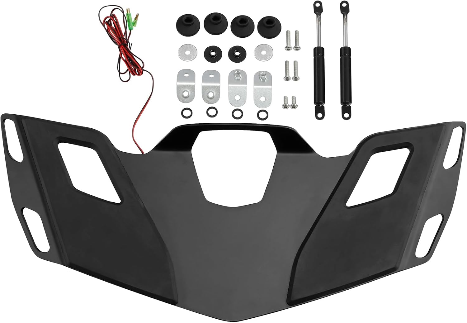 TCT-MOTORPARTS Portaequipajes trasero para maletero con luz de freno LED para Honda Goldwing GL1800 2018-2020 Reemplazo para 08L70-MKC-A00,