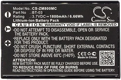 Repuesto para batería de grabadora Zoom BT-03 Q8