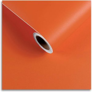 Papel tapiz autoadhesivo color naranja de 18 x 197 pulgadas, fácil de aplicar, papel tapiz para despegar y pegar, papel tapiz para reformar la mesa Papel tapiz autoadhesivo color naranja de 18 x 197 pulgadas, fácil de aplicar, papel tapiz para despegar y pegar, papel tapiz para reformar la mesa