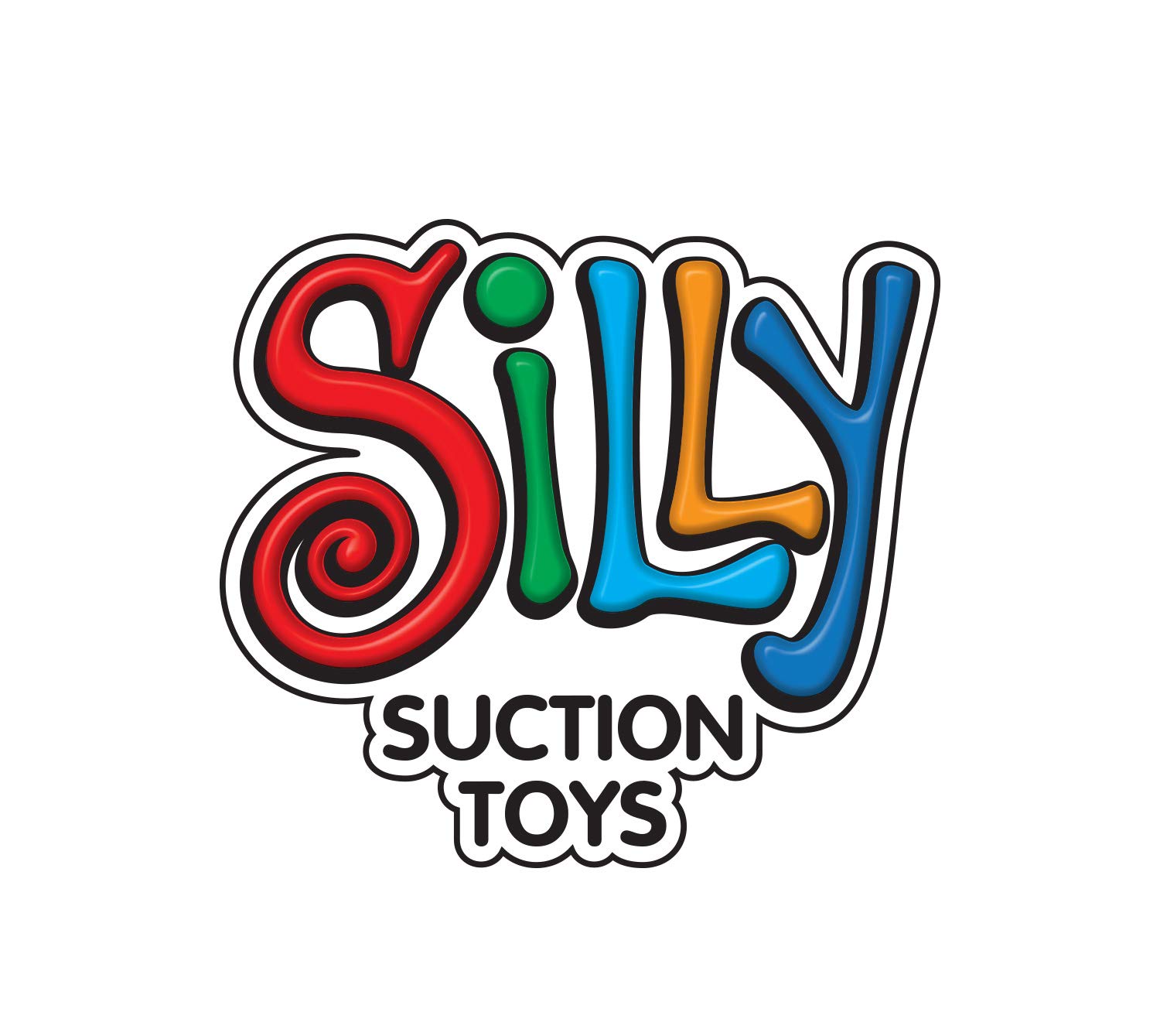 Nuby Silly Juguete interactivo de succión de tres puntas con sonajero integrado, aguamarina