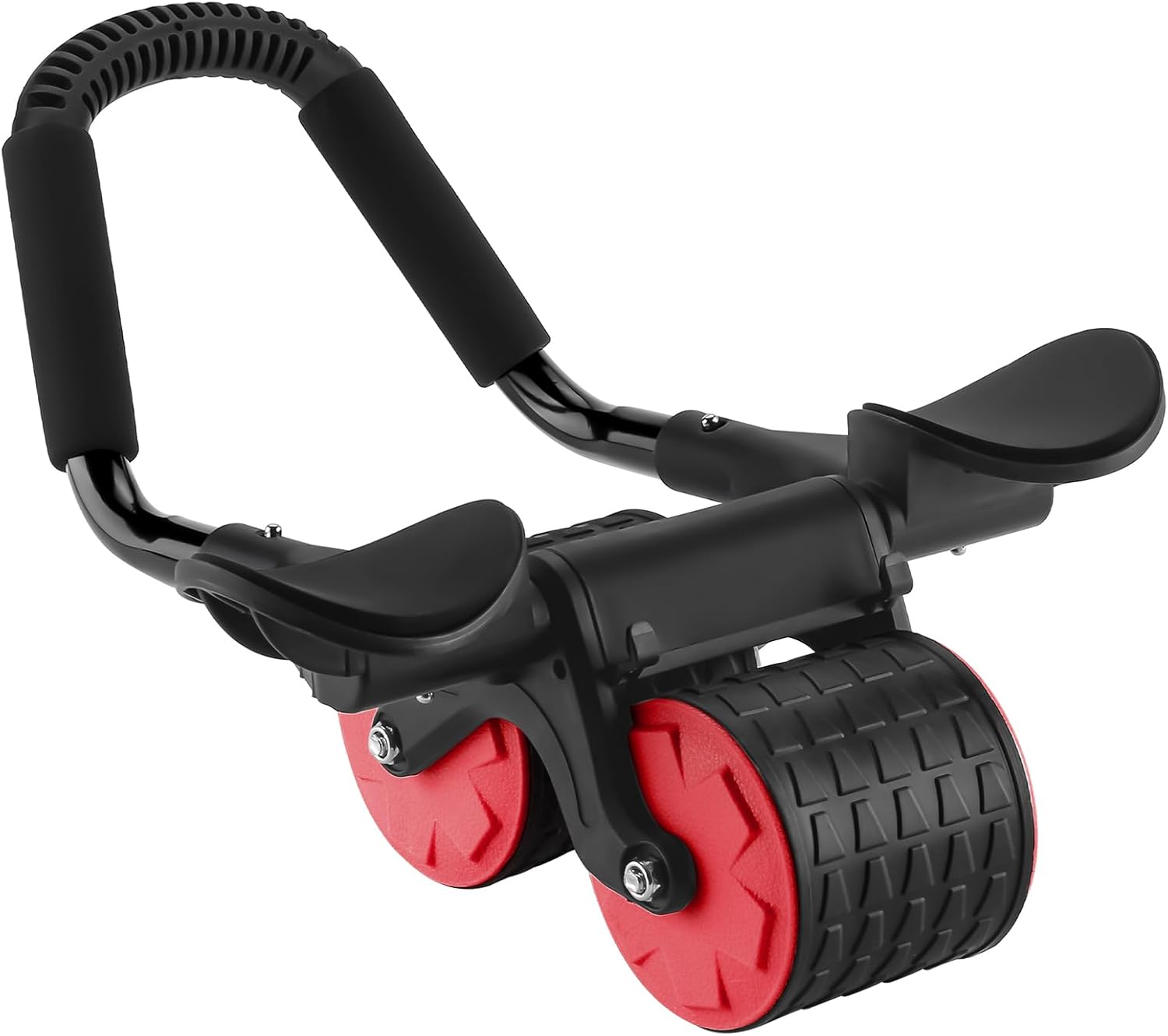 Uota Rueda abdominal de rebote automático con soporte para codo,Rodillo abdominal para máquina de ejercicio abdominal,Equipo de entrenamiento de