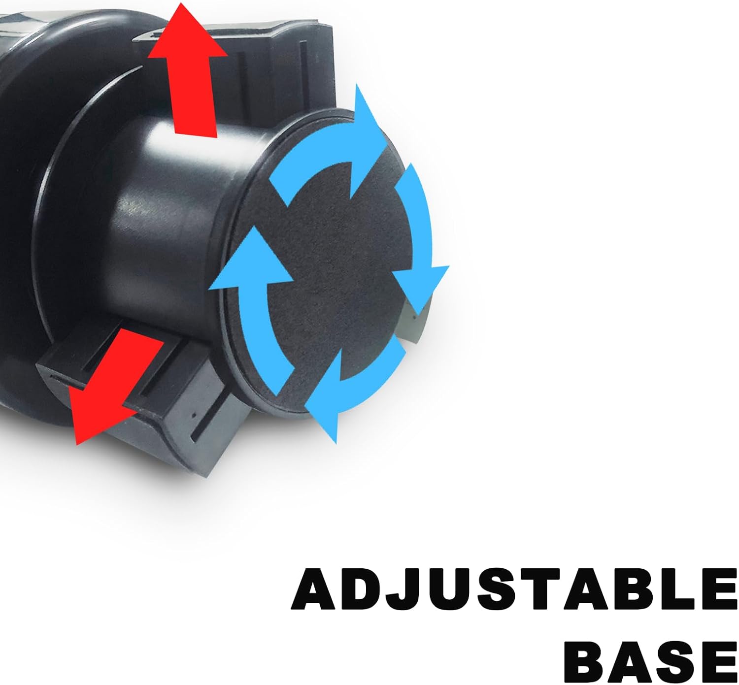 Adaptador expansor de portavasos para automóvil con base ajustable desplazada, compatible con Yeti 142436 Ramblers, Hydro Flasks de 3240 onzas,