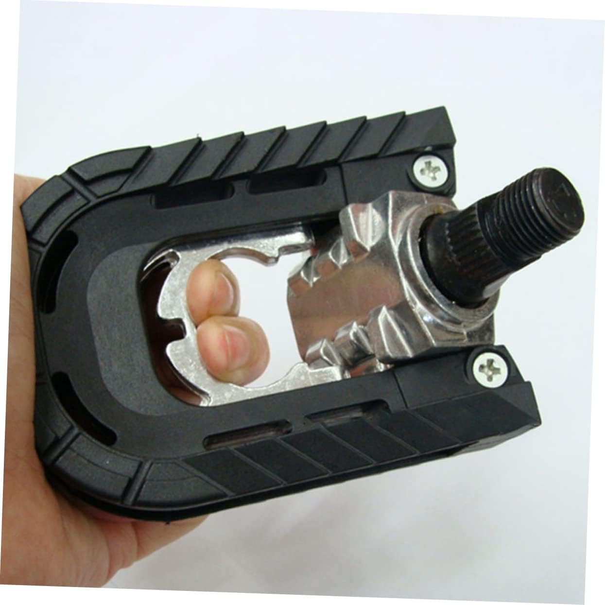 1 par de pedales plegables Accesorios Pedales de ciclismo planos Accesorios Plataforma Pedales planos Ciclismo Pedal Plano Plegable Pedales MTB
