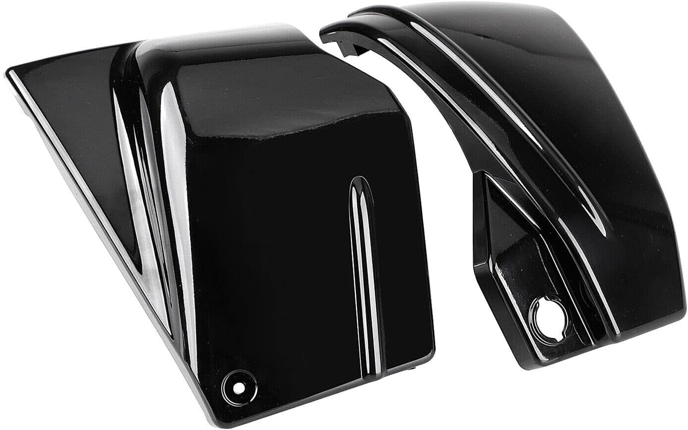 Cubierta de protección lateral de la batería cubierta de carenado compatible con Yamaha V-Star DragStar 650 XVS650 vstar 650 Custom Classic
