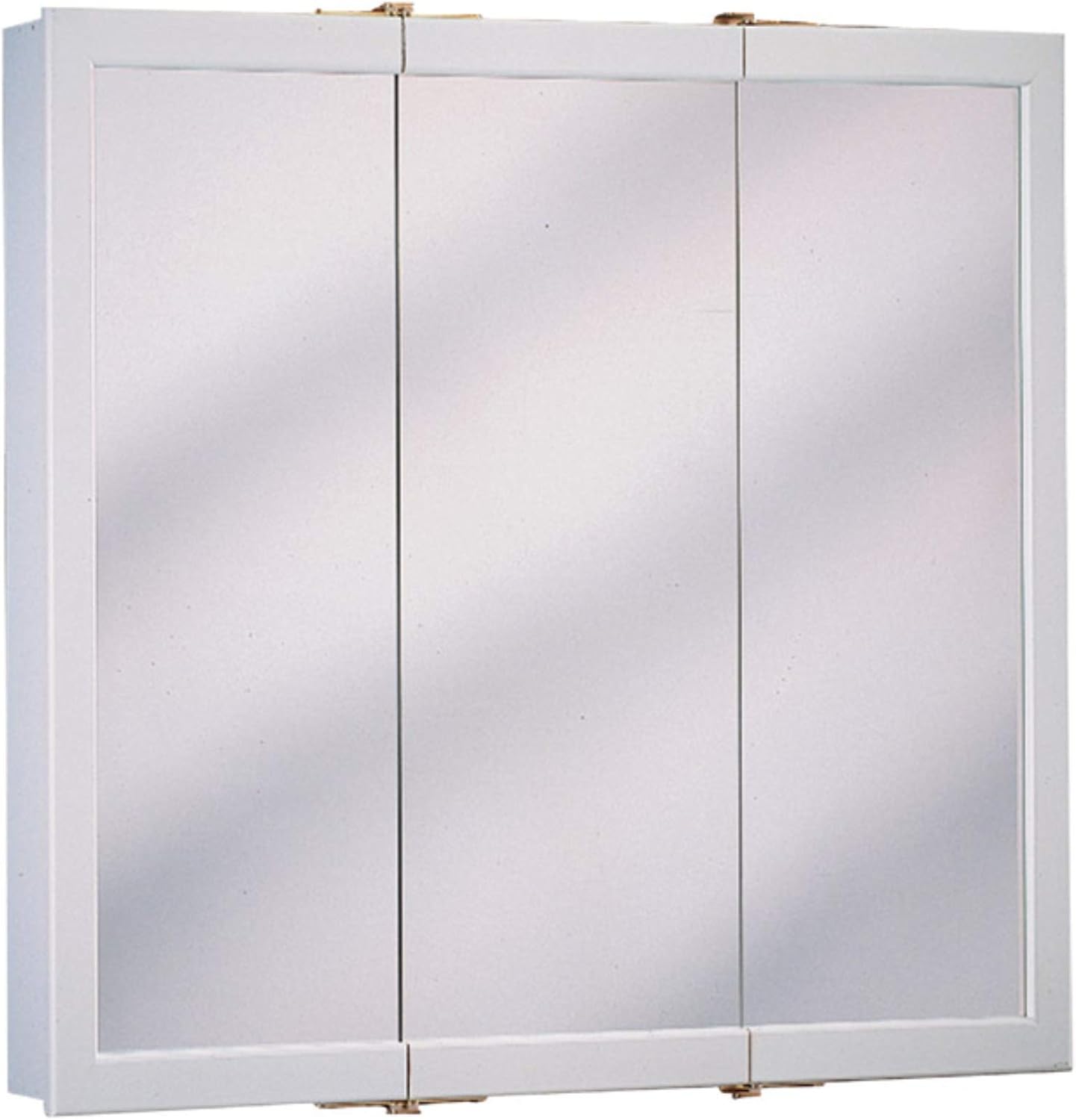 Zenith Products 23-34 pulgadas de ancho x 25-58 pulgadas de alto x 4-34 pulgadas de profundidad 24 pulgadas de madera blanca Triview Botiquín