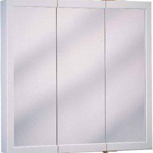 Zenith Products 23-34 pulgadas de ancho x 25-58 pulgadas de alto x 4-34 pulgadas de profundidad 24 pulgadas de madera blanca Triview Botiquín Zenith Products 23-34 pulgadas de ancho x 25-58 pulgadas de alto x 4-34 pulgadas de profundidad 24 pulgadas de madera blanca Triview Botiquín