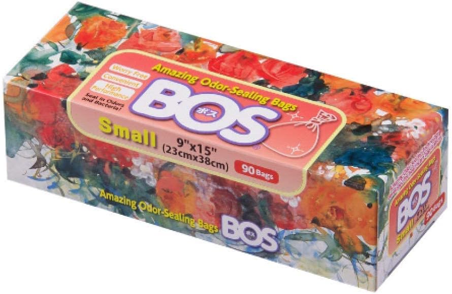 BOS Increíbles bolsas desechables con sellado de olores para pañales, residuos de mascotas o cualquier producto sanitario, duraderas y sin perfume