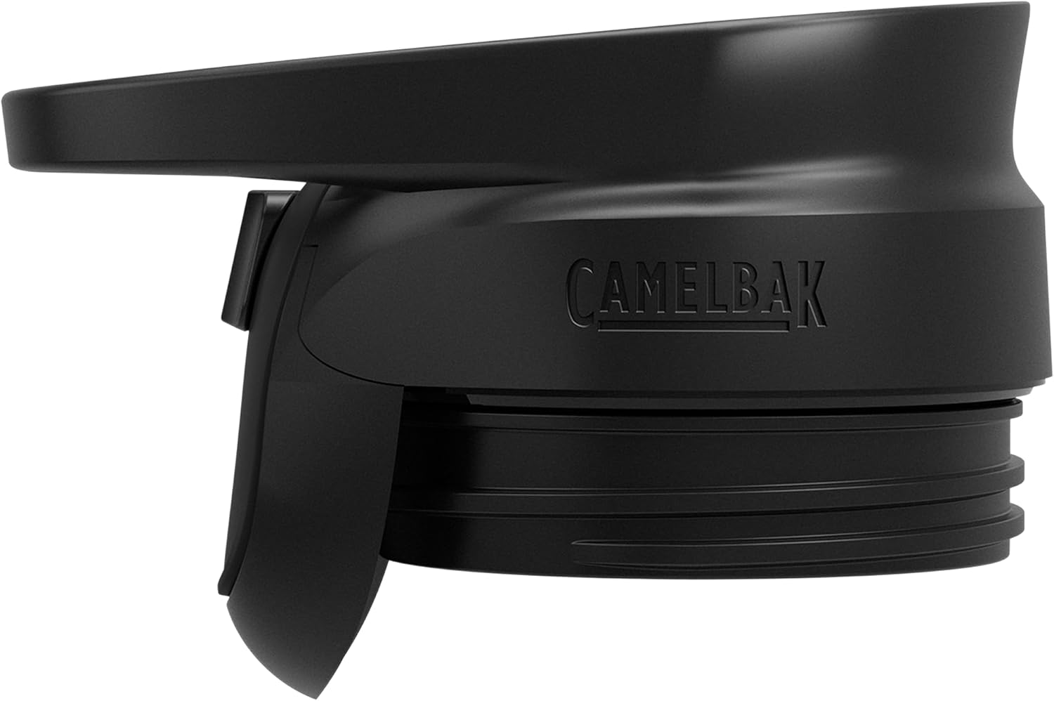 CamelBak Forge Flow – Taza de café y viaje de 12 onzas, acero inoxidable aislado, base de silicona antideslizante, fácil operación con una sola mano