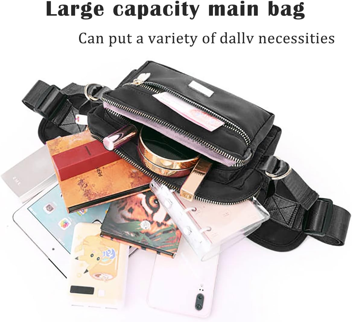 Riñonera extragrande de moda para hombres y mujeres, riñonera impermeable para senderismo, correr, ciclismo, gimnasio, deportes al aire libre, bolsa