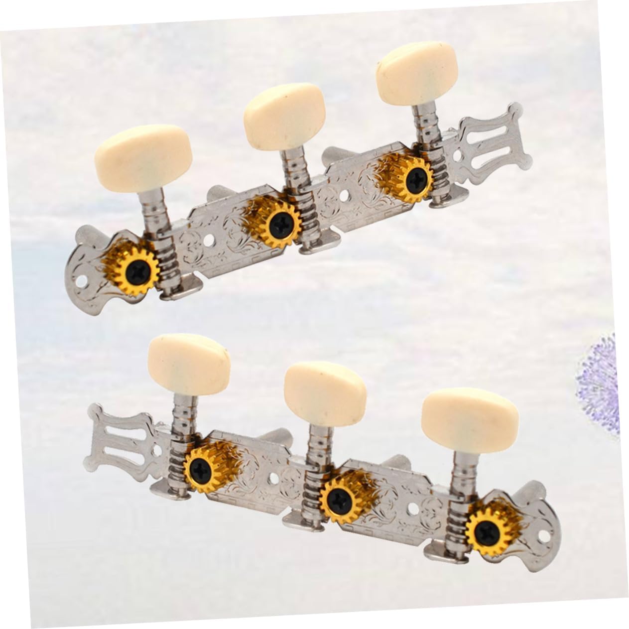 ERINGOGO Guitarras 2 unids Clavijas de guitarra Clavijas de afinación Clavijas de afinación Guitarra Clásica Guitarra Clavijas