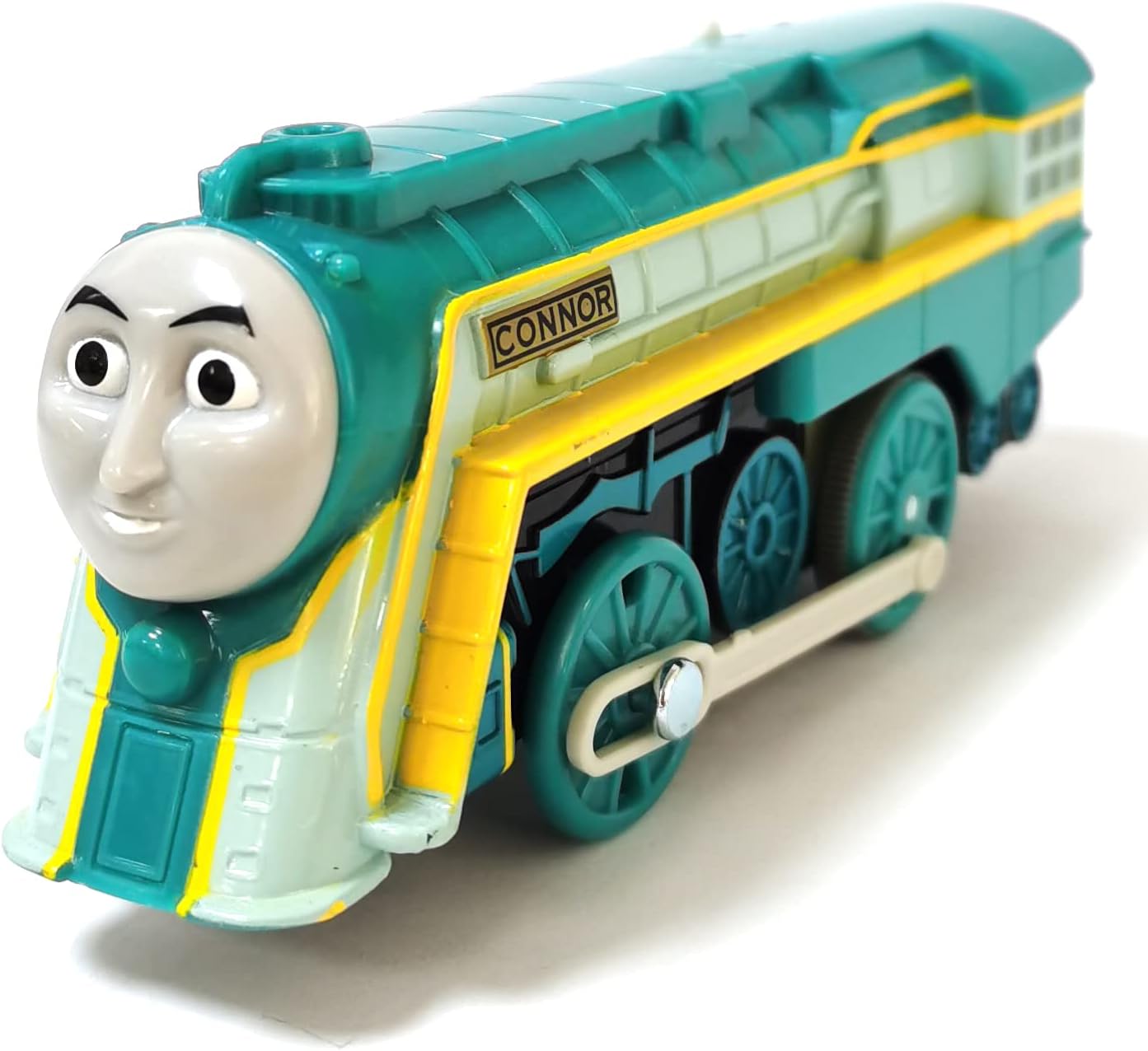 Juego de juguetes motorizados con motor de tren Connor a batería, juguetes de tren para niños de 3, 4, 5, 6, 7, 8 años, niños y niñas