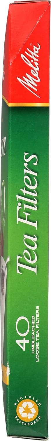 MELITTA INC Filtro de té, 40 CT