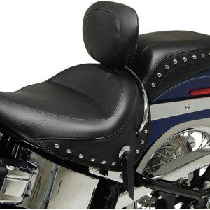 Mustang Motorcycle Seats Asiento trasero ancho (tachonado10 pulgadas) para Harley FLSTN3 05-17 Mustang Motorcycle Seats Asiento trasero ancho (tachonado10 pulgadas) para Harley FLSTN3 05-17