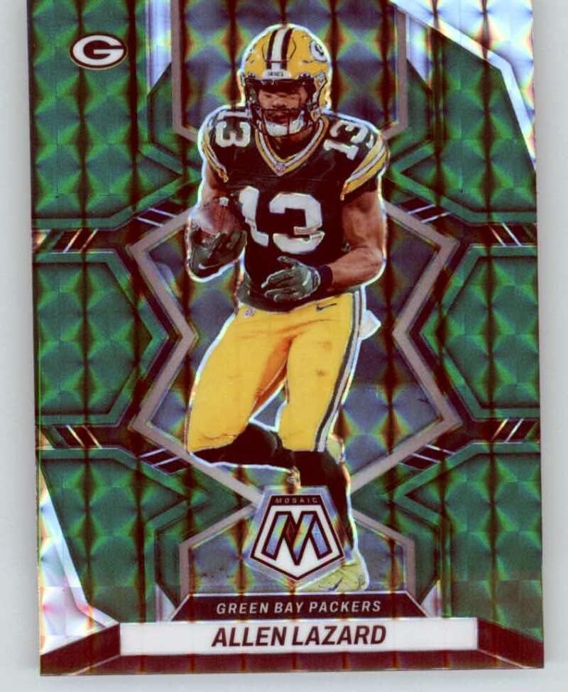 2022 Panini Mosaic Mosaic Green #73 Allen Lazard Green Bay Packers NFL Football Trading Card