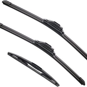 ANIKLUIM Juego de limpiaparabrisas de 26 pulgadas + 17 pulgadas con limpiaparabrisas trasero de 14 pulgadas, repuesto para limpiaparabrisas Subaru ANIKLUIM Juego de limpiaparabrisas de 26 pulgadas + 17 pulgadas con limpiaparabrisas trasero de 14 pulgadas, repuesto para limpiaparabrisas Subaru