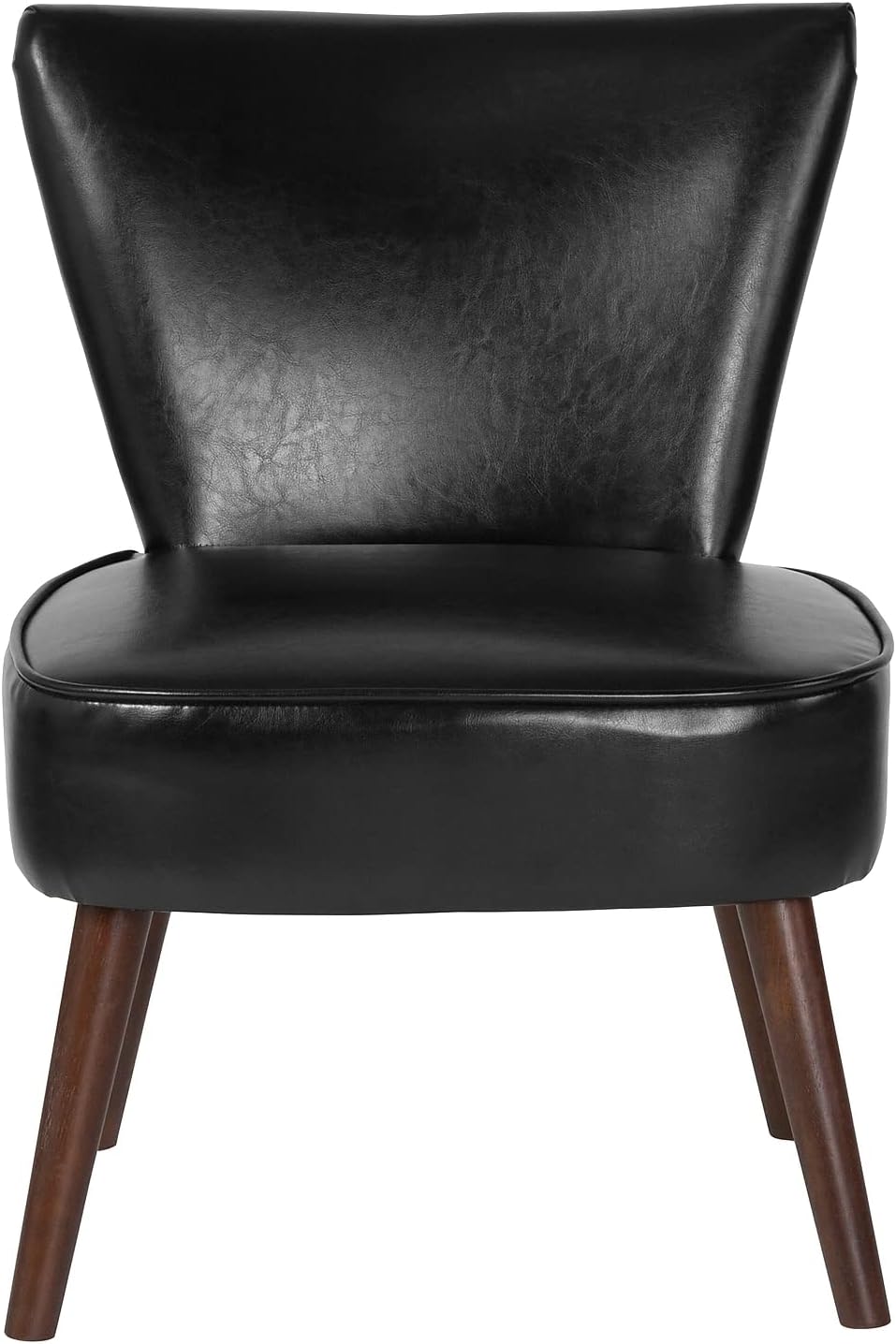 Flash Furniture HERCULES Holloway Series Black LeatherSoft Silla retro