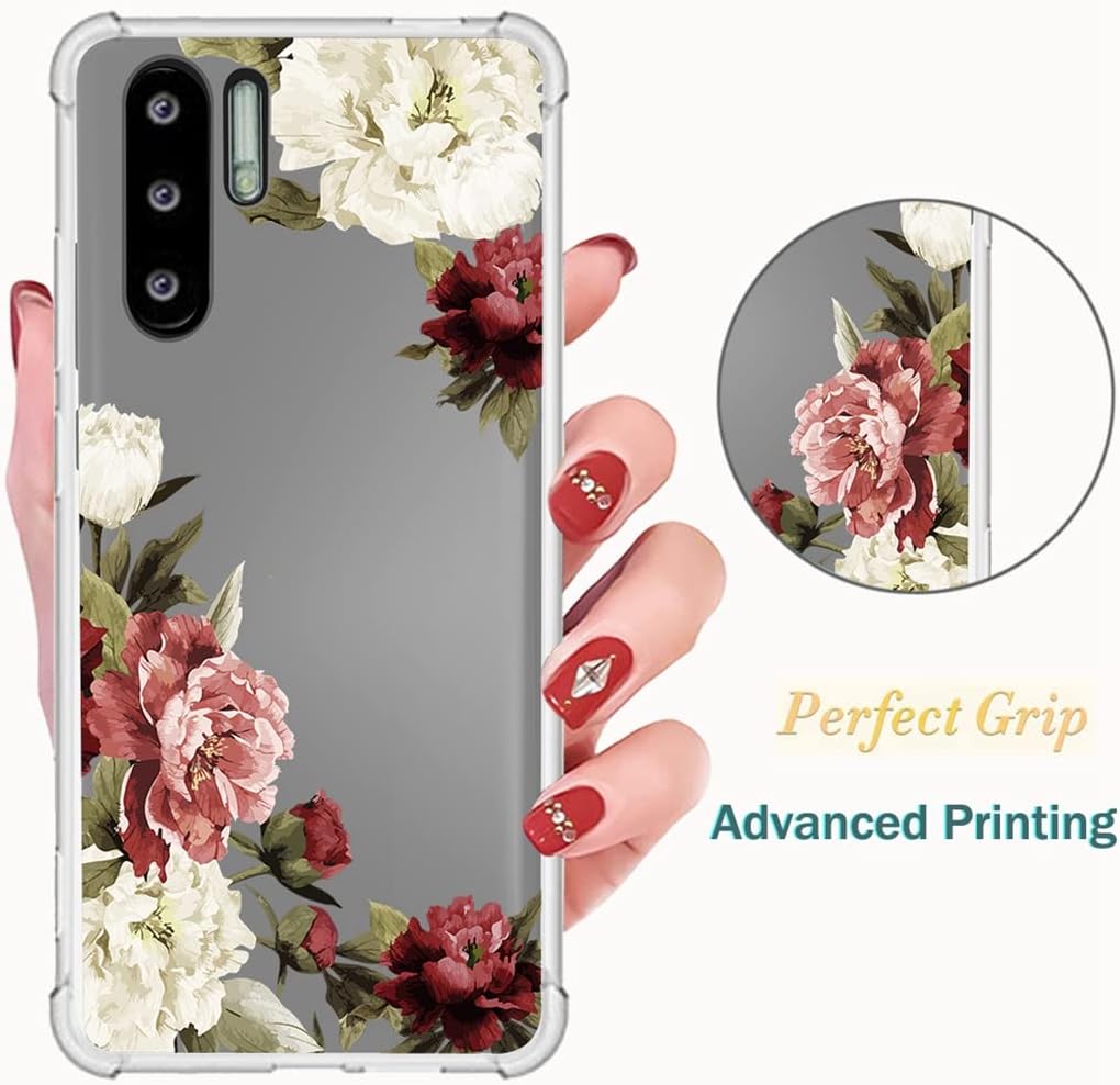 Funda transparente para Huawei P30 Pro VOG-L29 VOG-L04 para niñas y mujeres, TPU suave a prueba de golpes, funda protectora transparente para Huawei