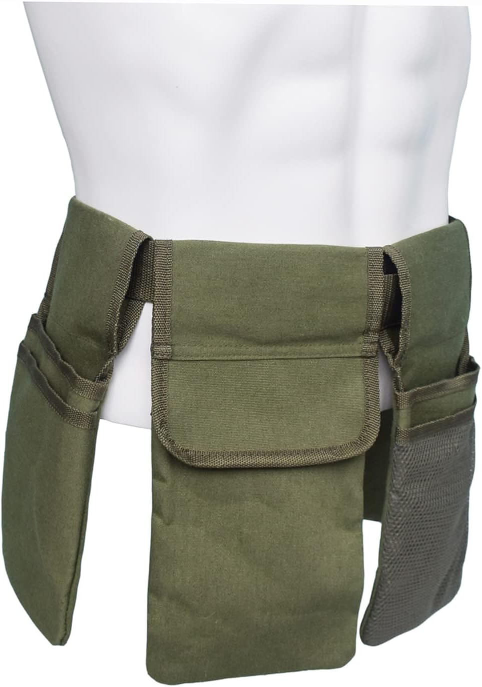 Cinturón de herramientas de jardín, delantal de cintura de lona con bolsillos, kit de jardinería, bolsa de mano, organizador para el hogar, kit de
