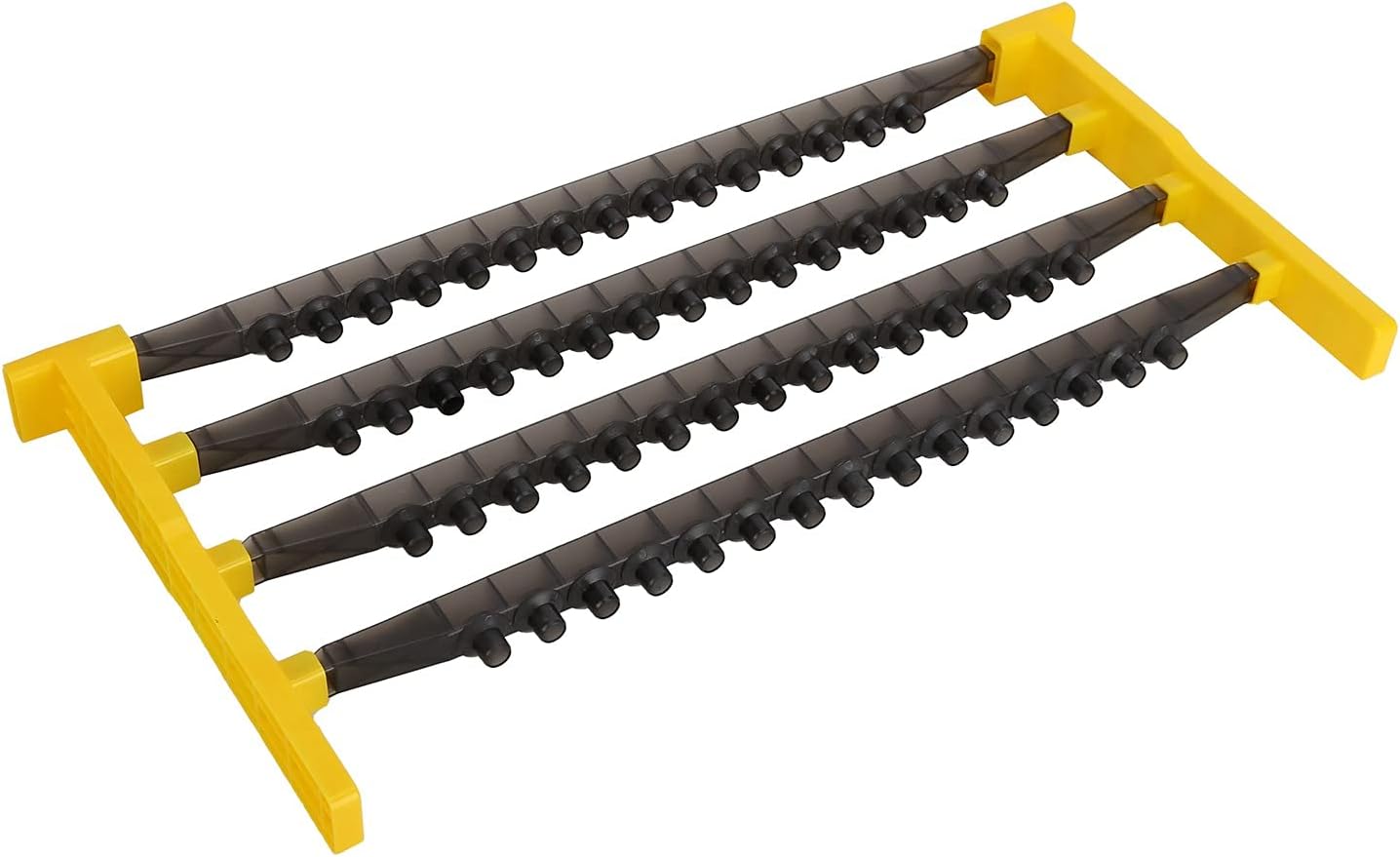 Reina Cría Marco Herramienta Reina Cell Beam Base Set Kit de Apicultura Equipo 60 Piezas Herramienta Herramienta Utensilio Reina Equipo de crianza